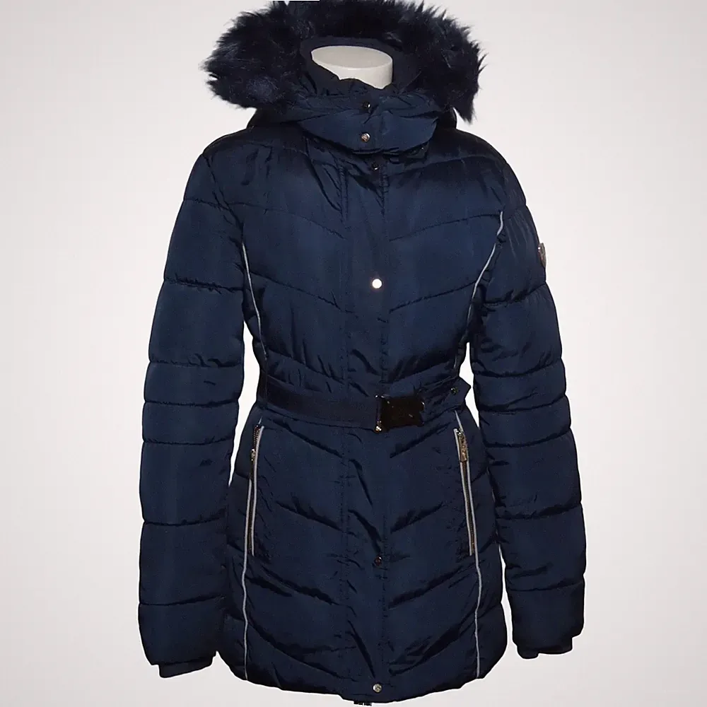 Geographical Norway, Daunenmantel, Damen, Größe: S, Blau, Einfarbig #Eej