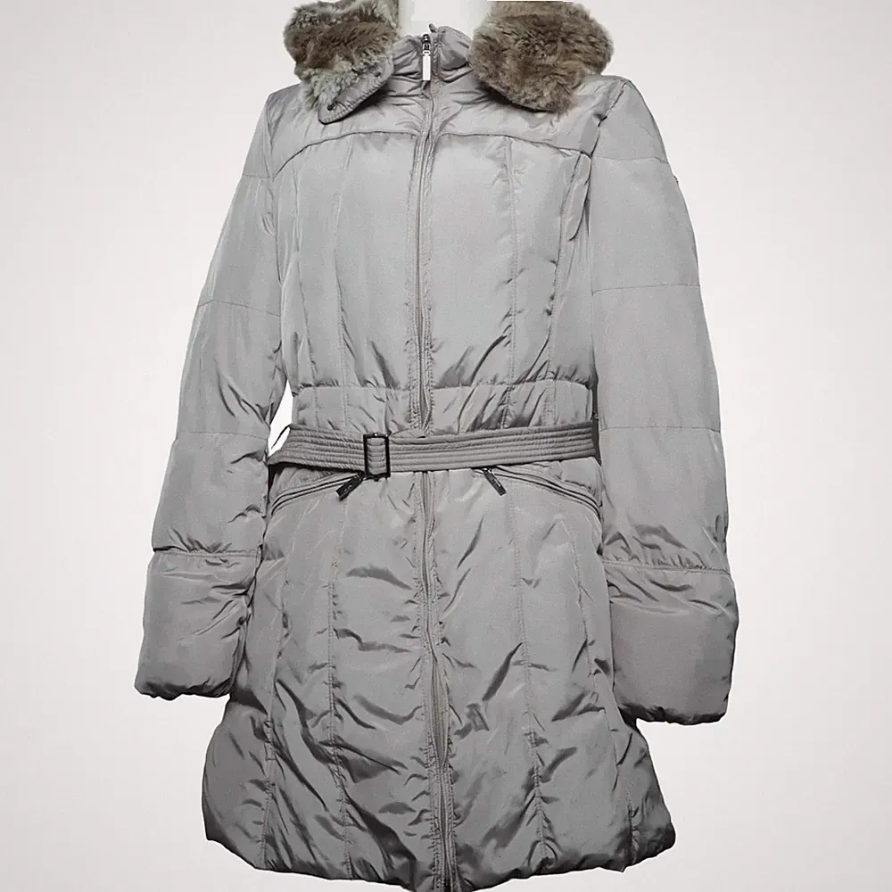 Geox, Daunenmantel, Damen, Größe: 48, Beige #V1V