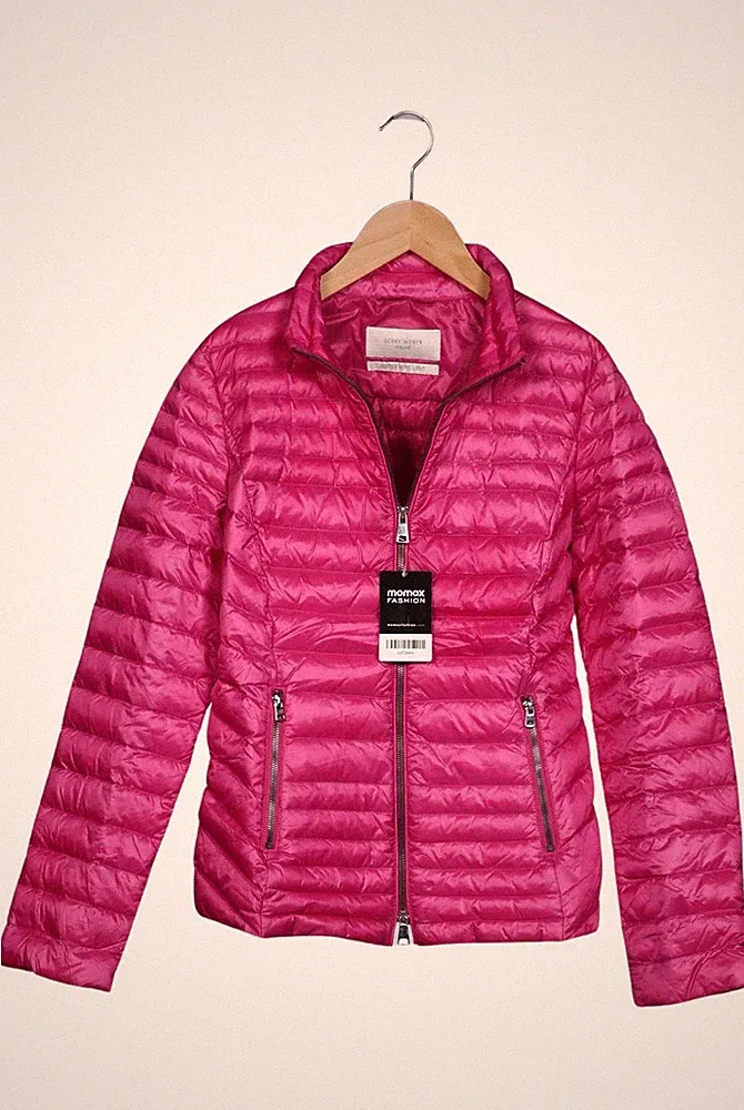 Gerry Weber Jacke Damen Anorak Jacket Kurzmantel Gr. M Daunen Pink #ssf344m