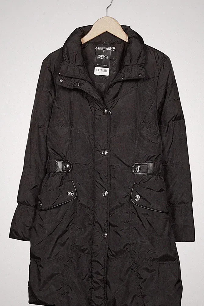 Gerry Weber Mantel Damen Jacke Parka Gr. 38 Daunen Schwarz #pmcpgn7