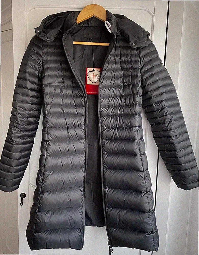 Gertrude + Gaston lange Daunenjacke schwarz Größe 1 (FR 36) NEU