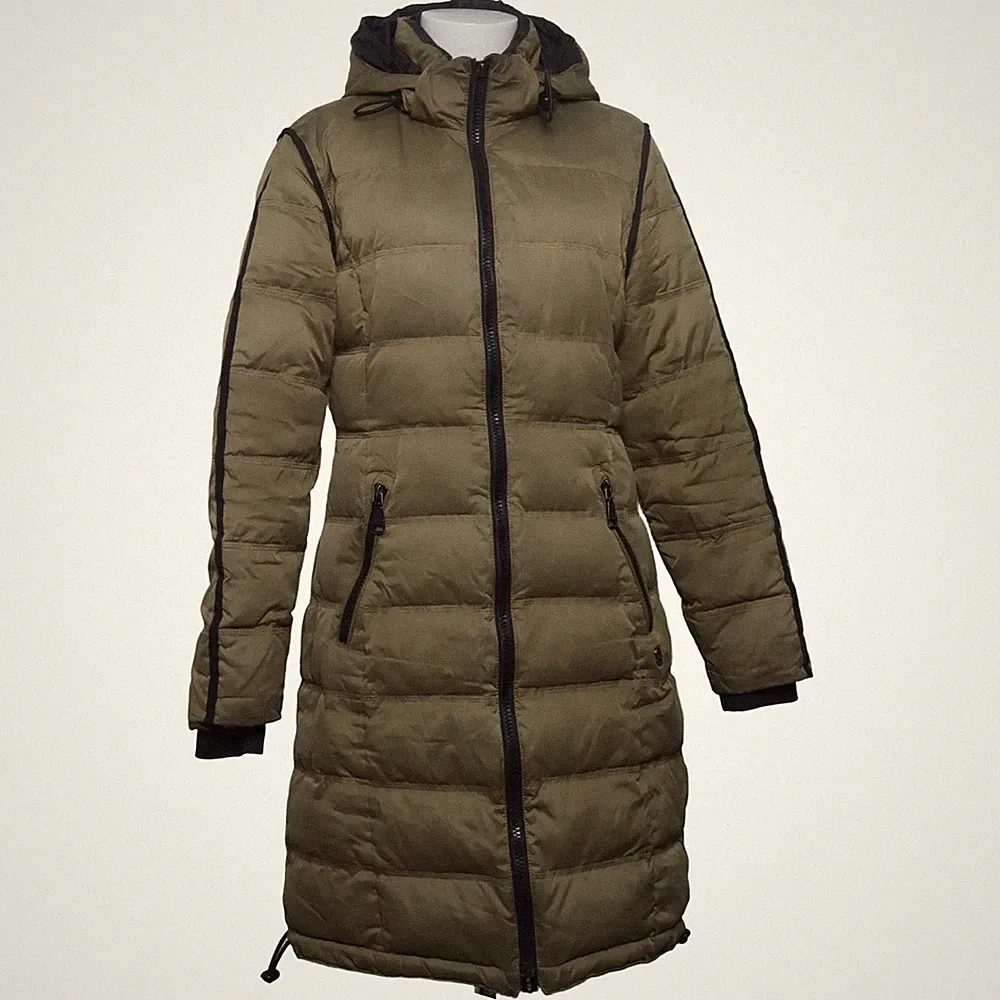 Giacomo, Daunenmantel, Damen, Größe: L, Beige #Zqi
