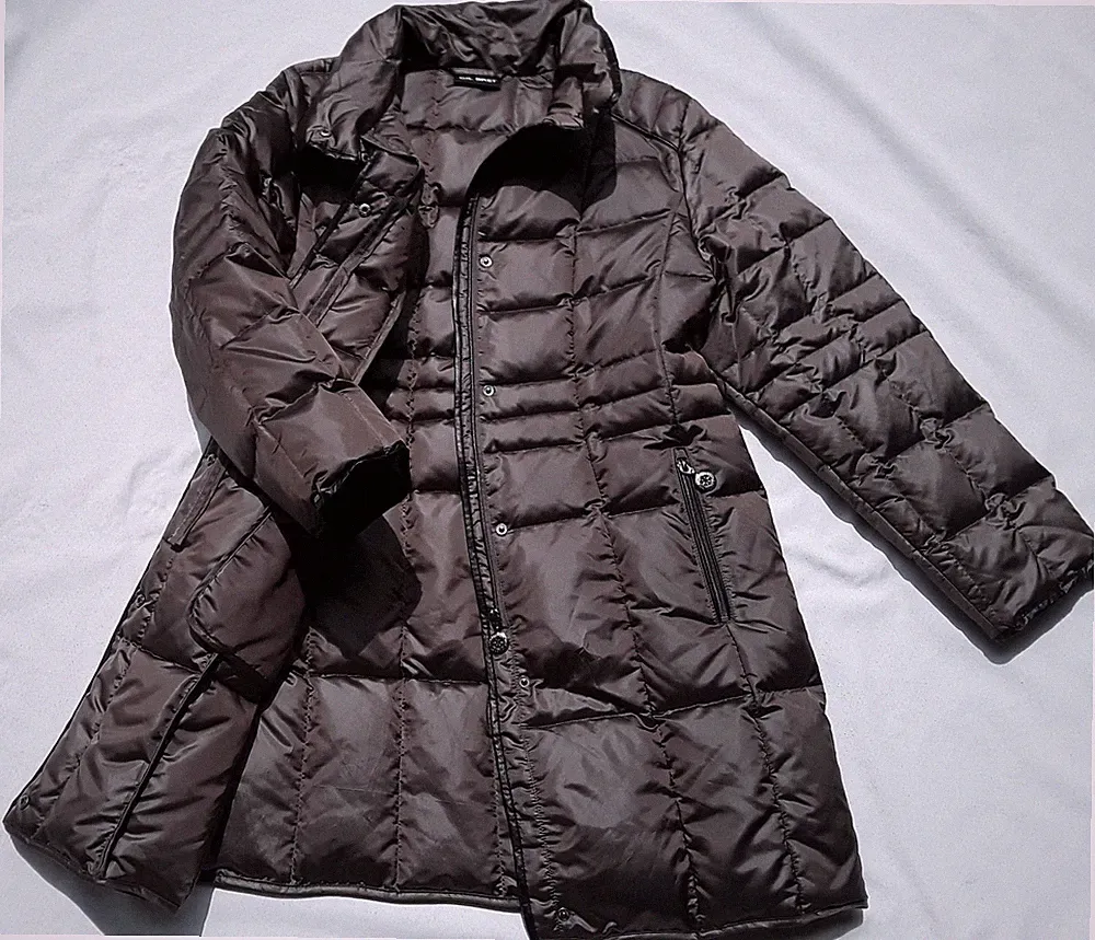 gil bret Daunen-Mantel 42 , 44 braun 80 % Daunen Winter top zustand