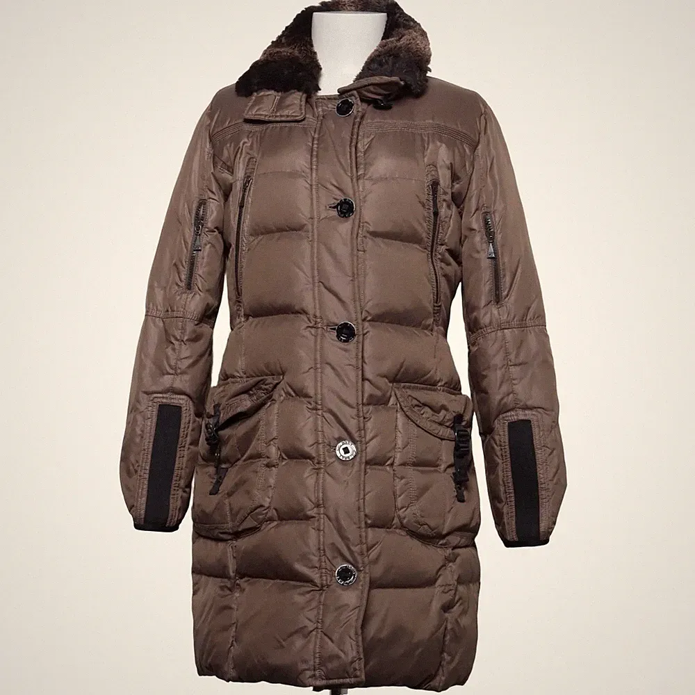 Gil Bret, Daunenmantel, Damen, Größe: 38, Beige #IHp