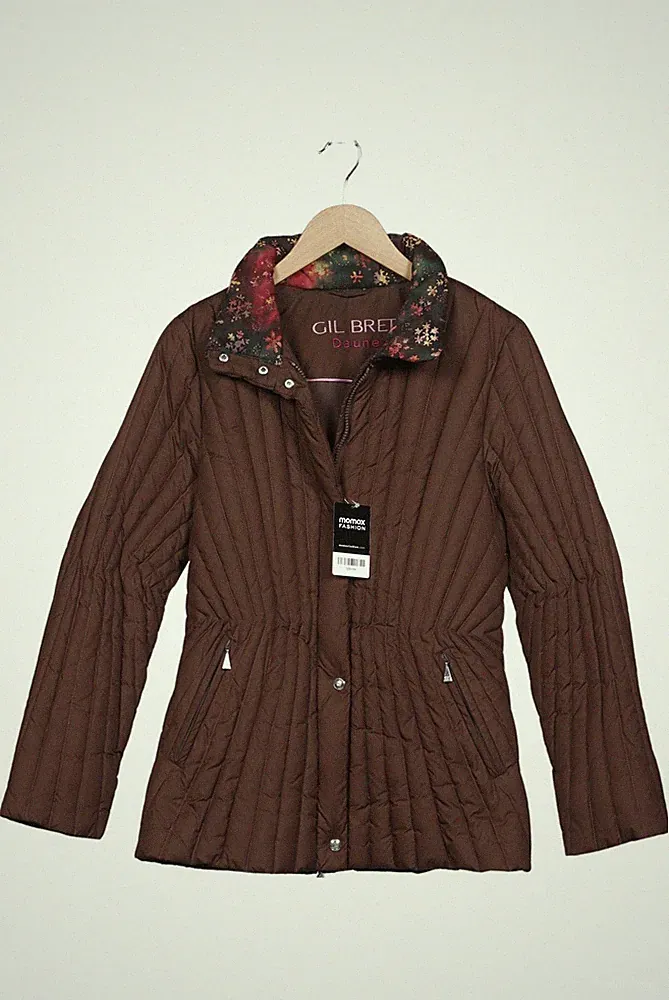 Gil Bret Jacke Damen Anorak Jacket Kurzmantel Gr. 36 Daunen Braun #lij8m9e