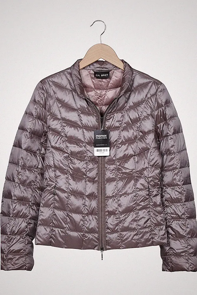 Gil Bret Jacke Damen Anorak Jacket Kurzmantel Gr. 38 Daunen Braun #mprrbd8