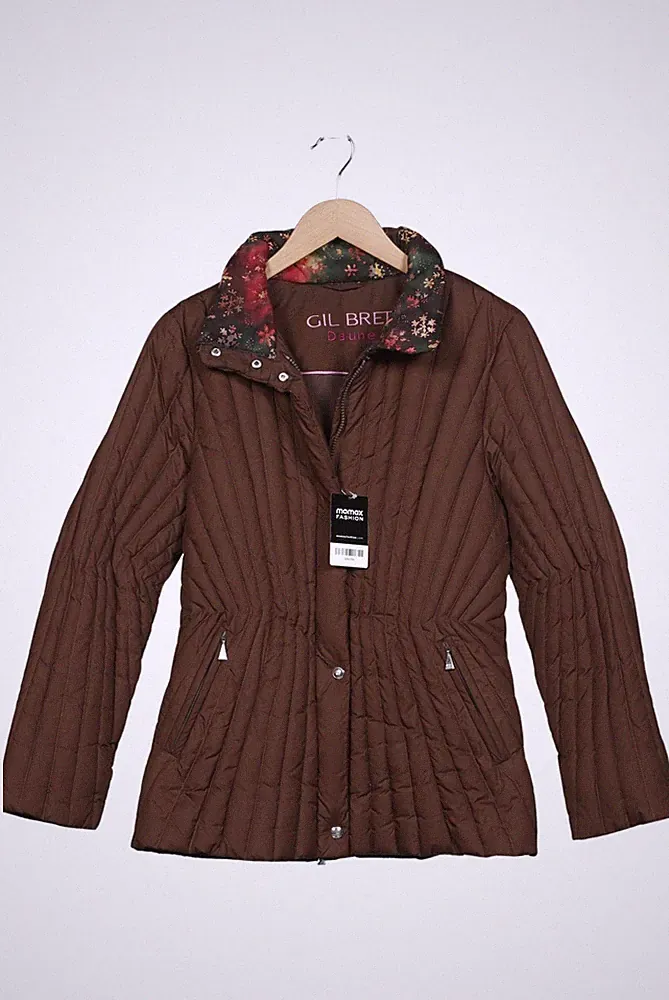 Gil Bret Jacke Damen Anorak Jacket Kurzmantel Gr. EU 36 Daunen Braun #lij8m9e