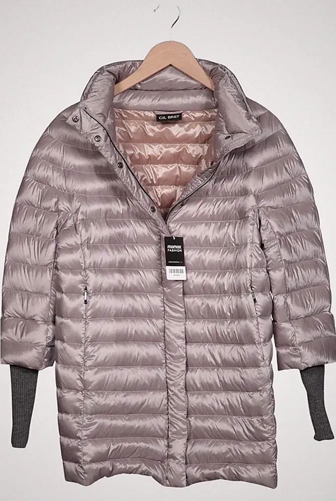 Gil Bret Jacke Damen Anorak Jacket Kurzmantel Gr. EU 38 Daunen Grau #6n0e62h