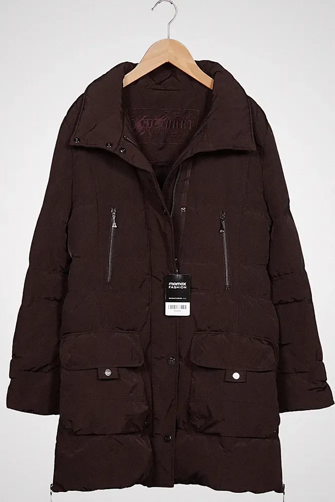 Gil Bret Mantel Damen Jacke Parka Gr. 40 Daunen Braun #586gfcp