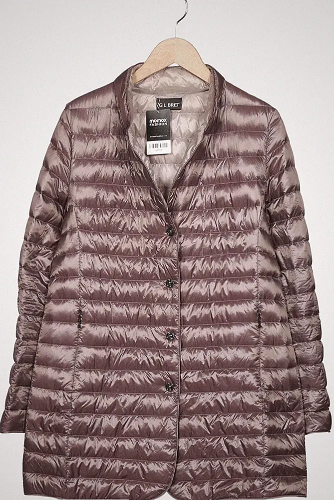 Gil Bret Mantel Damen Jacke Parka Gr. 40 Daunen Braun #cs6mhxi