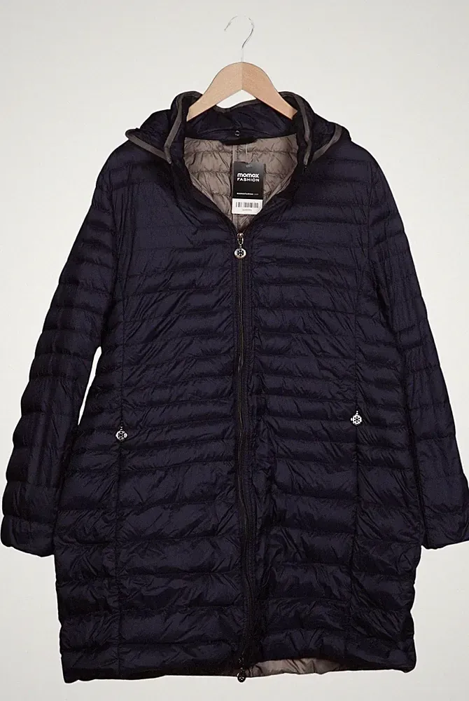 Gil Bret Mantel Damen Jacke Parka Gr. 46 Daunen Marineblau #sed000v