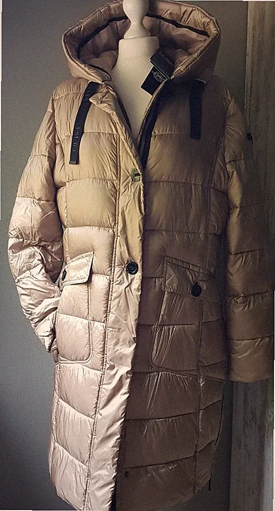 GIL BRET Steppmantel Gr. 42 Taupe