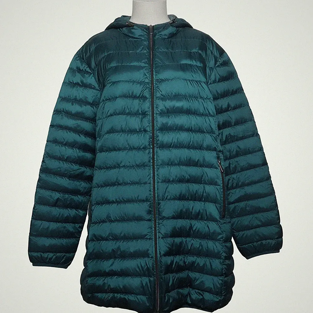 Gina Benotti, Daunenmantel, Damen, Größe: 50, Grün, Daune/Feder/Polyester #BCs