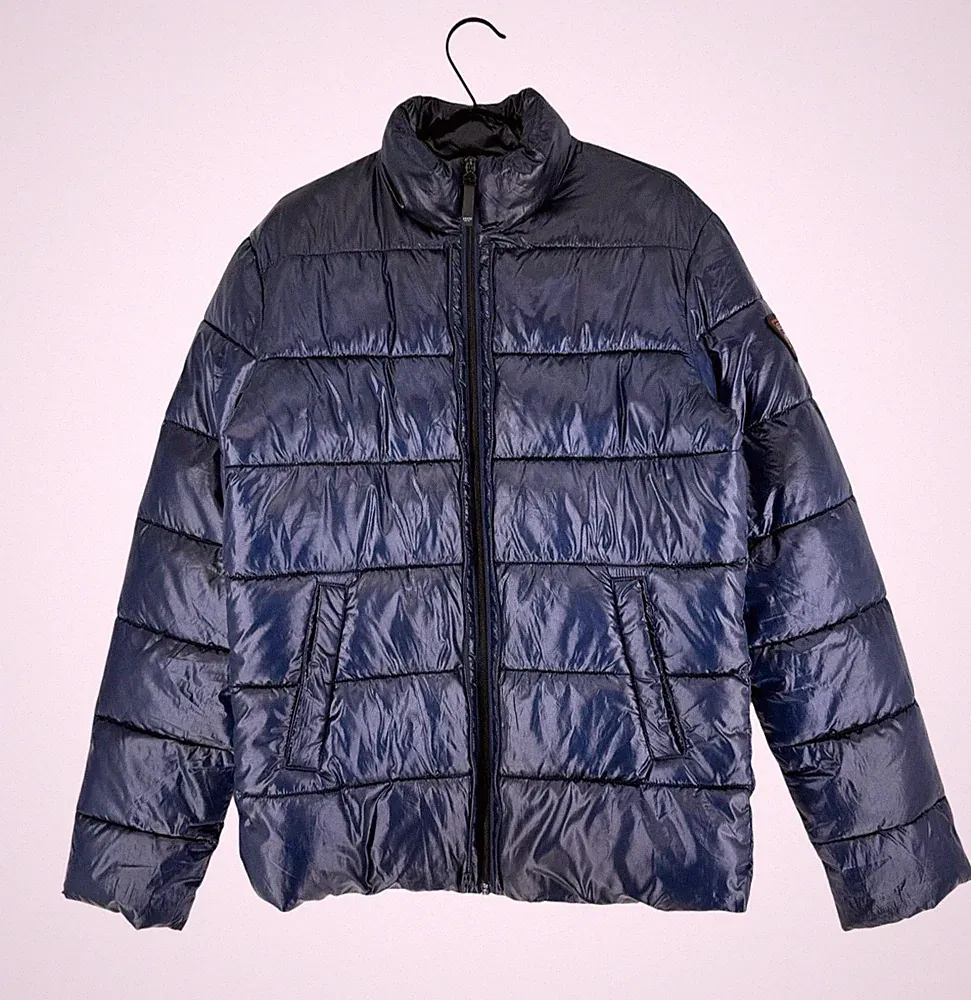 Guess Herren Pufferjacke Mantel Größe M