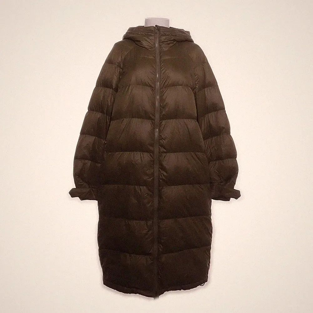 H&M, Daunenmantel, Damen, Größe: M, Grün, Polyamid/Daune, Einfarbig #Cou