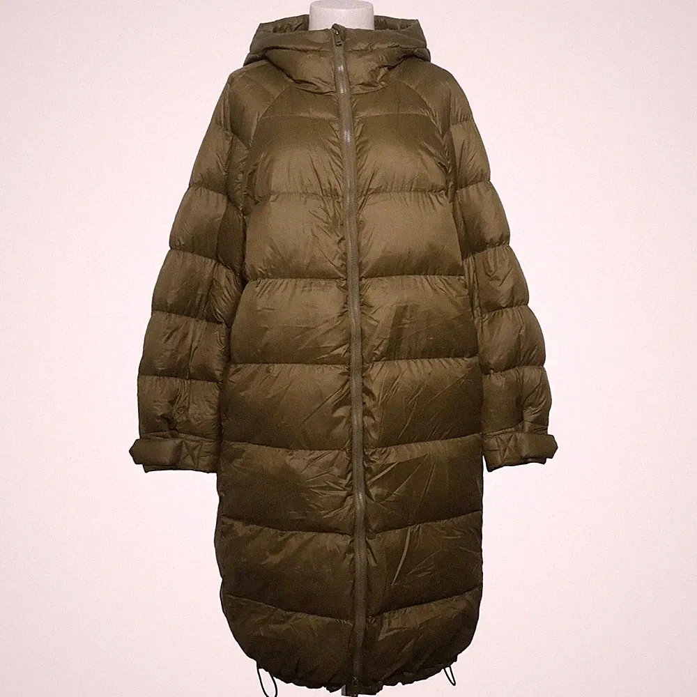 H&M, Daunenmantel, Damen, Größe: M, Grün, Polyamid, Einfarbig #1Fv