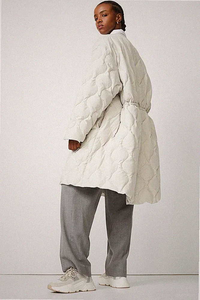 ❗❗❗ H&M Premium OVERSIZED Daunenjacke M, creme - Ausverkauft!