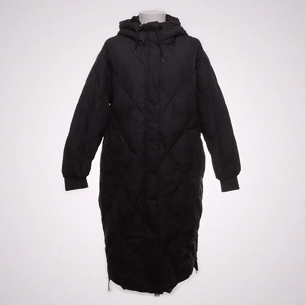 H&M Sport, Daunenmantel, Damen, Größe: S, Schwarz, Daune/Feder/Polyester #WQD