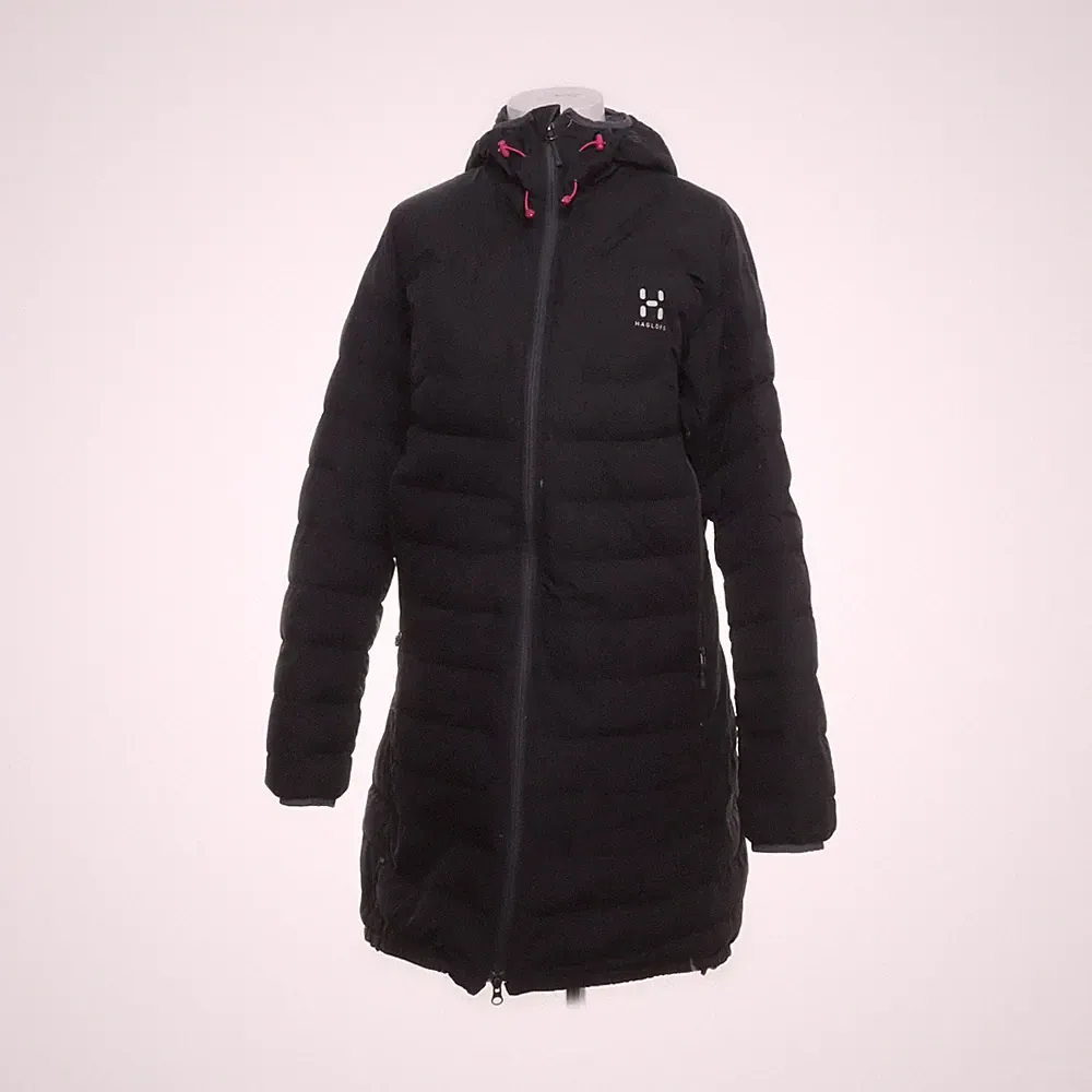 Haglöfs, Daunenmantel, Damen, Größe: L, Schwarz, Daune/Recyceltes Polyester #PgC
