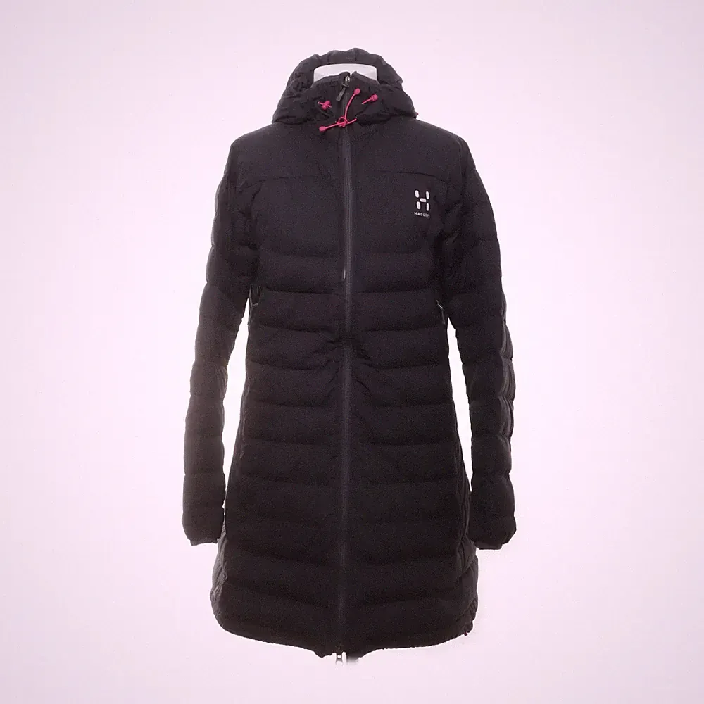 Haglöfs, Daunenmantel, Damen, Größe: L, Schwarz, Daune/Recyceltes Polyester #WZz