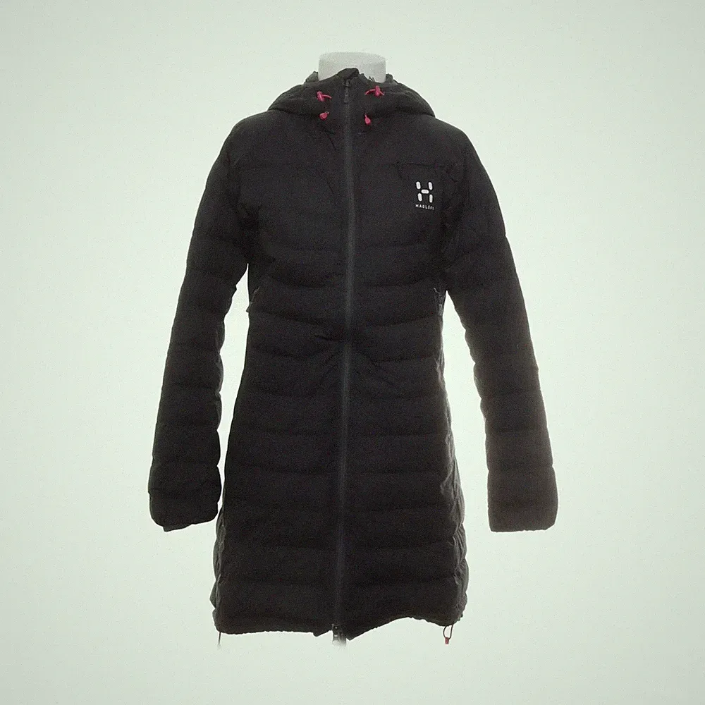 Haglöfs, Daunenmantel, Damen, Größe: S, Schwarz, Daune/Recyceltes Polyester #HLO