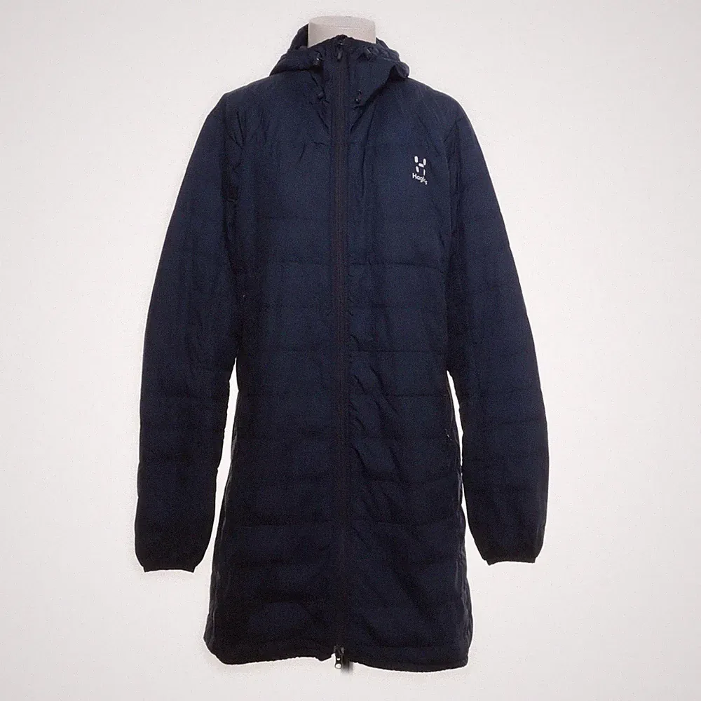 Haglöfs, Mantel, Damen, Größe: XL, Blau, Daune/Feder/Recyceltes Polyester #vHL