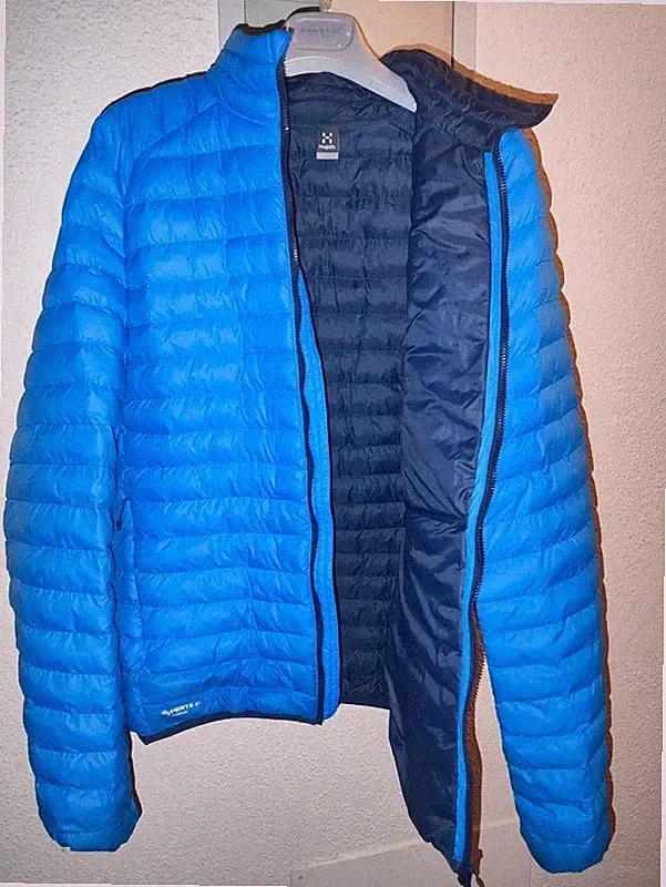 Haglöfs Winterjacke Herren Blau Daunenjacke L