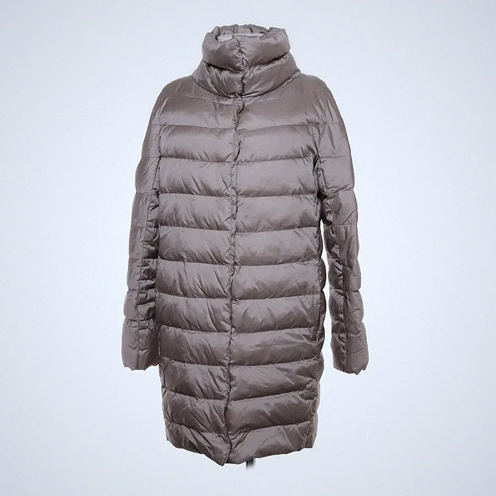 Hallhuber, Daunenmantel, Damen, Größe: 34, Beige #LZF