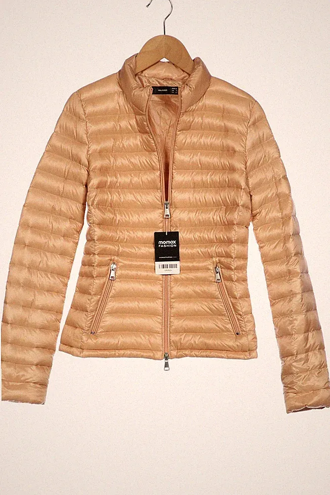 Hallhuber Jacke Damen Anorak Jacket Kurzmantel Gr. EU 34 Daunen Orange #1ypvdbi
