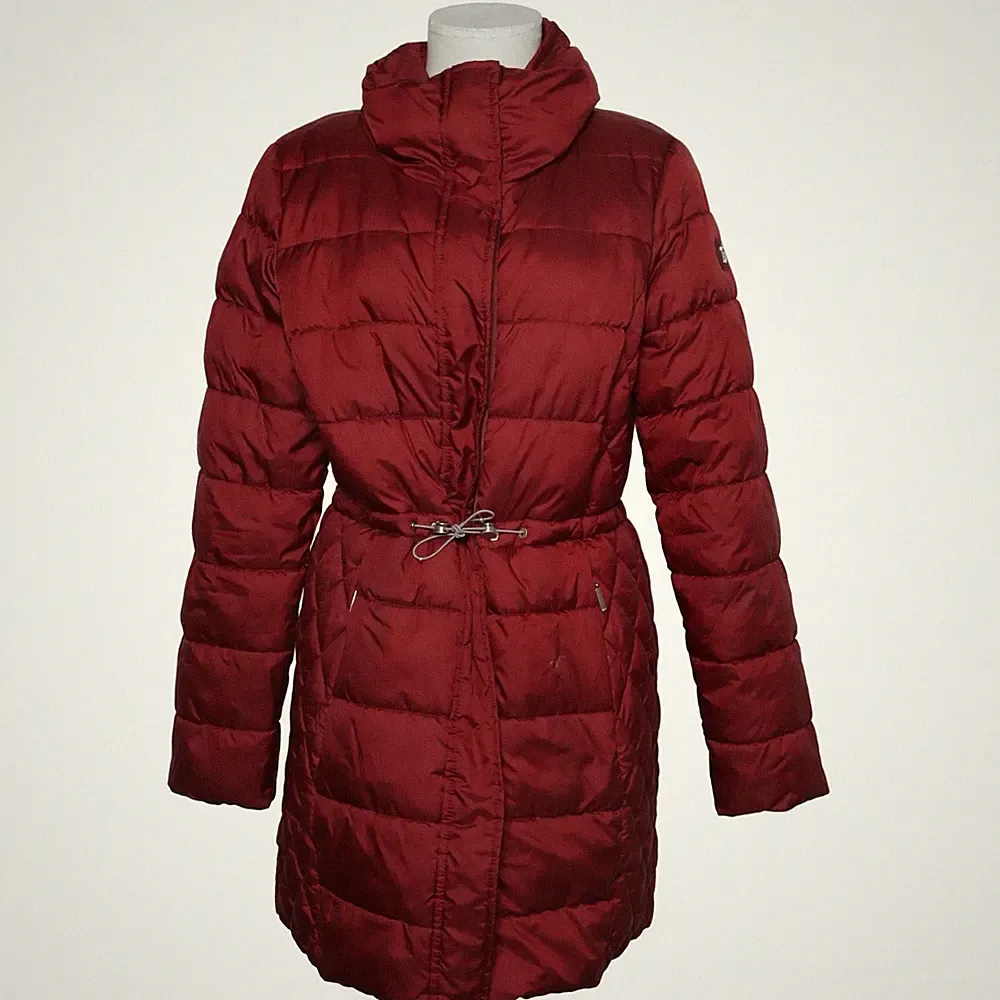 Happy Duck, Daunenmantel, Damen, Größe: 38, Rot, Kunstpelz/Polyester #KOv