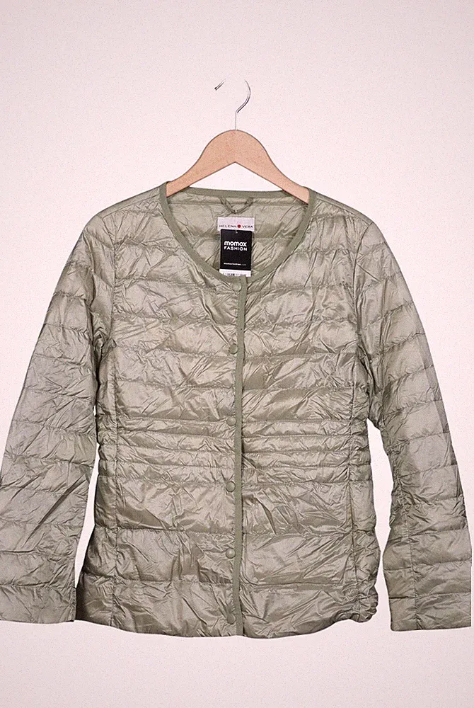 Helena Vera Jacke Damen Anorak Jacket Kurzmantel Gr. 38 Daunen Grün #h34ynnc