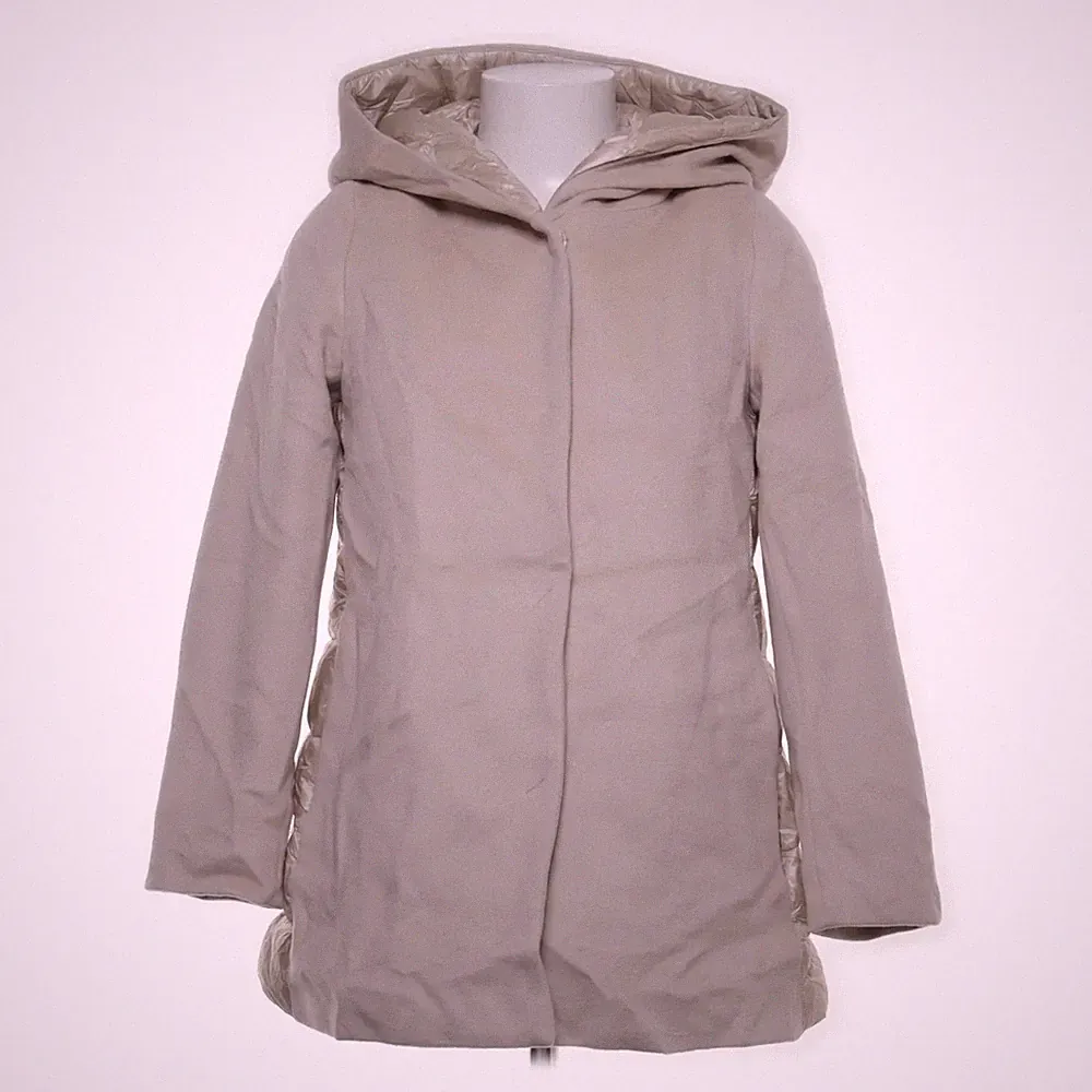 Herno, Daunenmantel, Damen, Größe: 34, Beige, Einfarbig #ASk