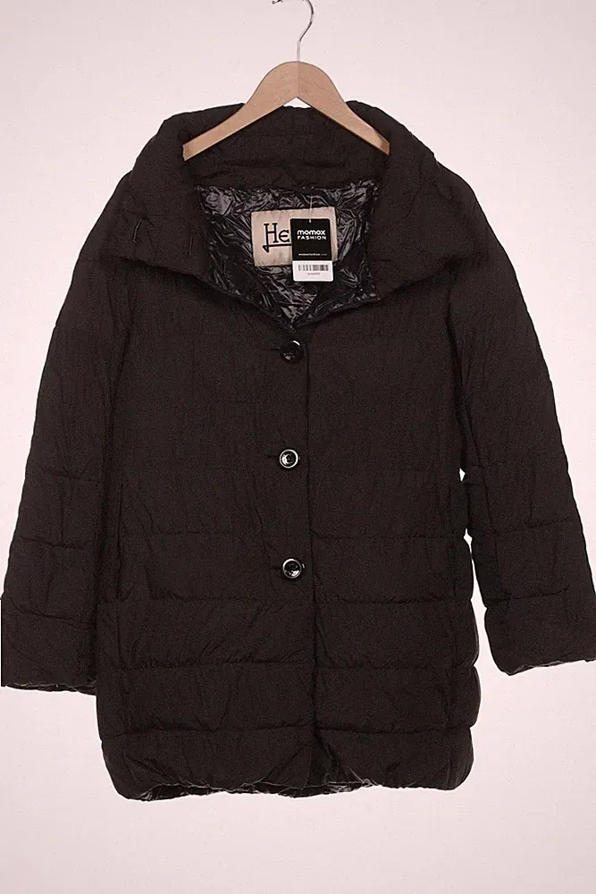 Herno Mantel Damen Jacke Parka Gr. EU 40 (IT 46) Daunen Schwarz #51dl31g
