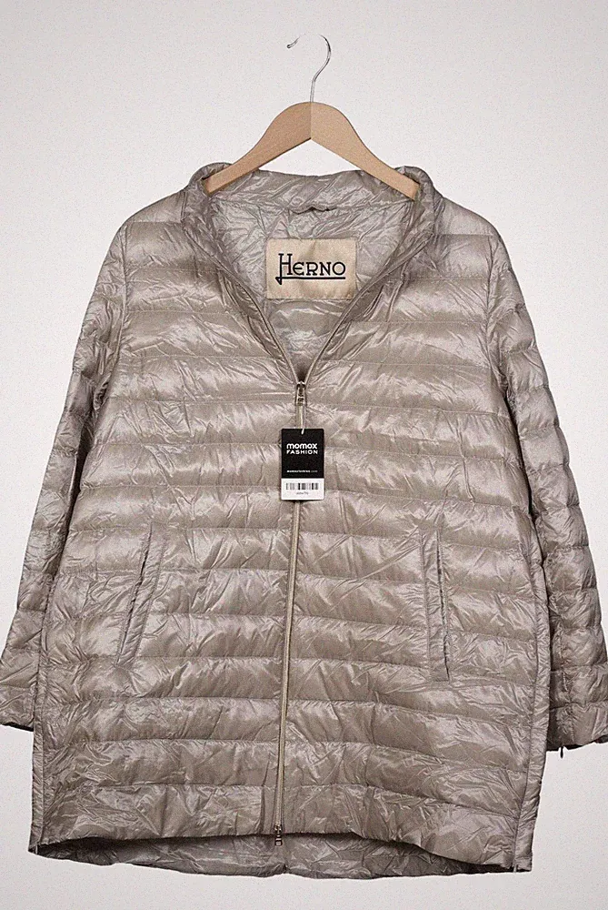 Herno Mantel Damen Jacke Parka Gr. EU 44 (IT 50) Daunen Beige #aldw7hj