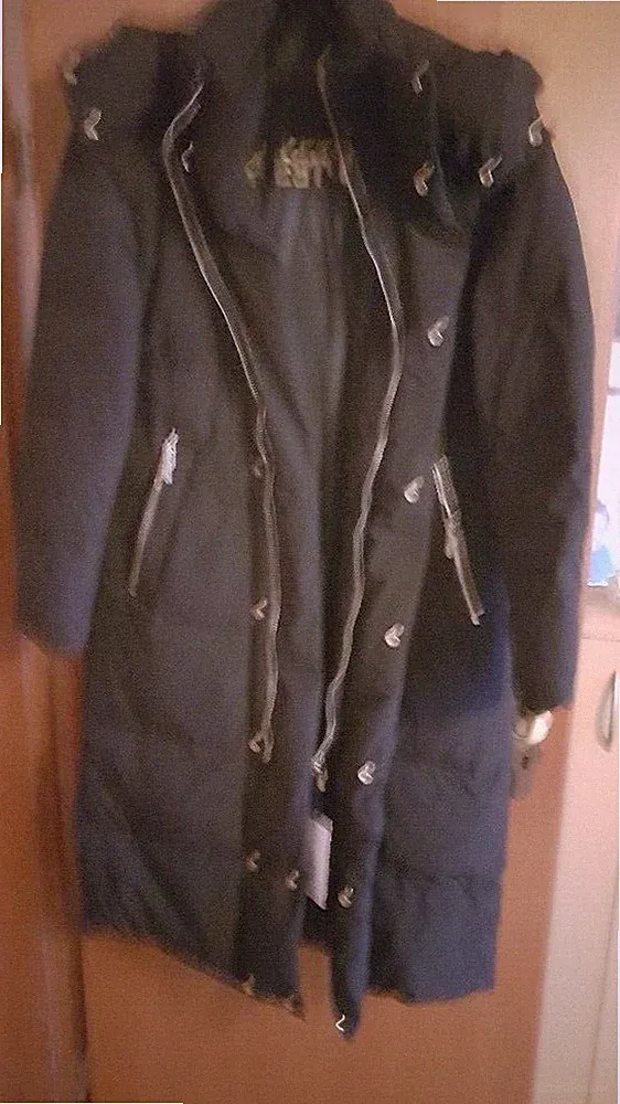 Herren Winter Dicke warme schwerer Daunen-Mantel, mit Kapuze, Gr. 2XL