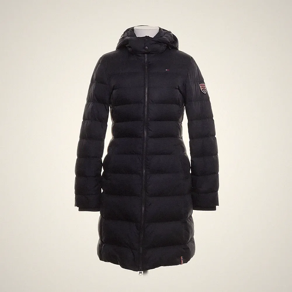 Hilfiger Denim, Daunenmantel, Damen, Größe: S, Schwarz, Acryl/Polyester #uSH