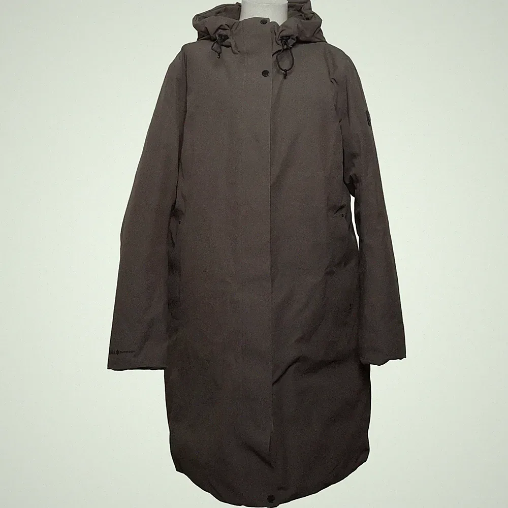 Áhkká Outdoor, Daunenmantel, Damen, Größe: 46, Grau, Leder, Einfarbig #pIA