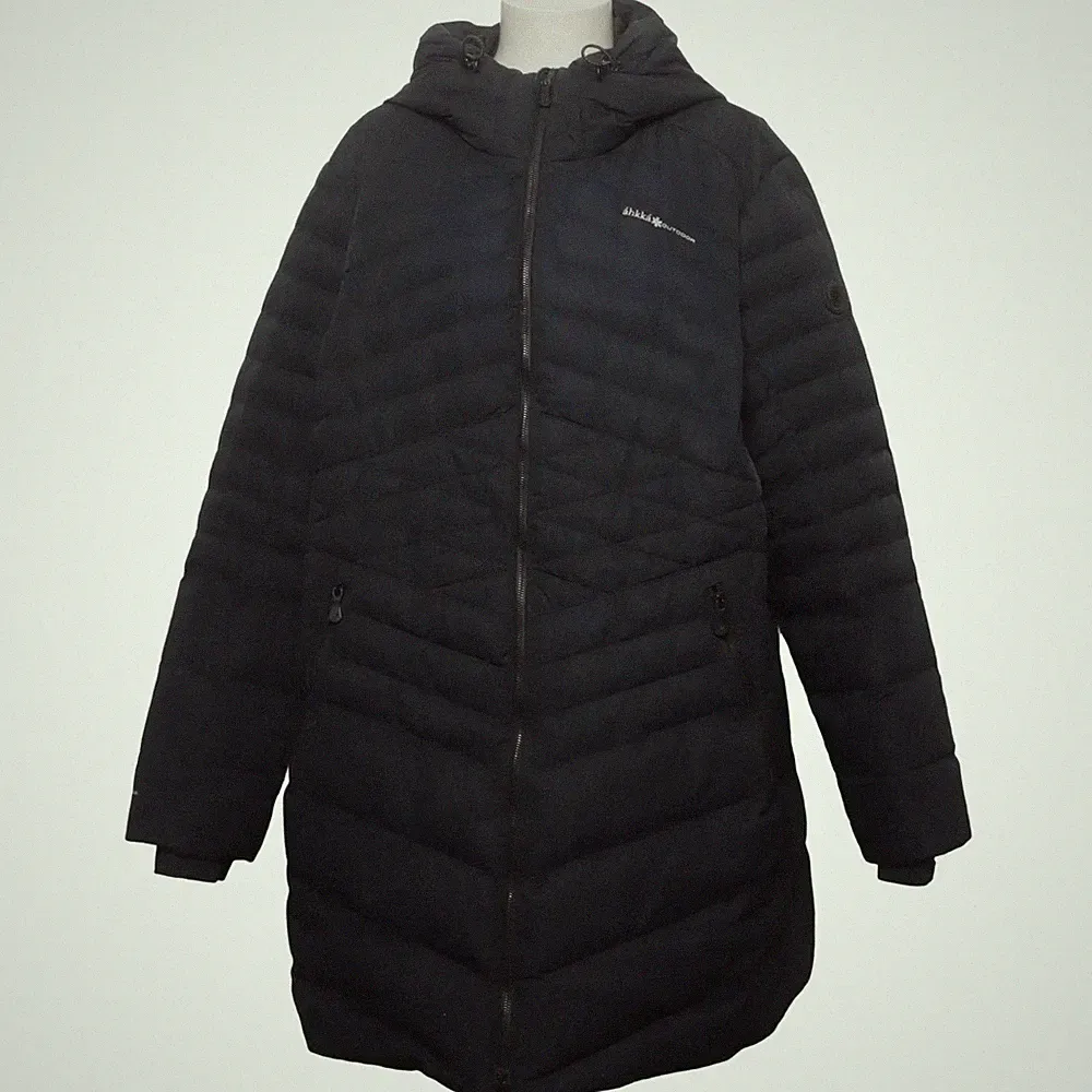 Áhkká Outdoor, Daunenmantel, Damen, Größe: 52, Schwarz, Polyester #1eS