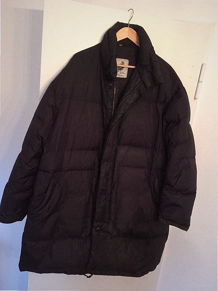 HOCHWERTIGE HERREN DAUNENJACKE ODER KURZ-MANTEL SCHWARZ Gr.52 ABRAMS VON HIRMER