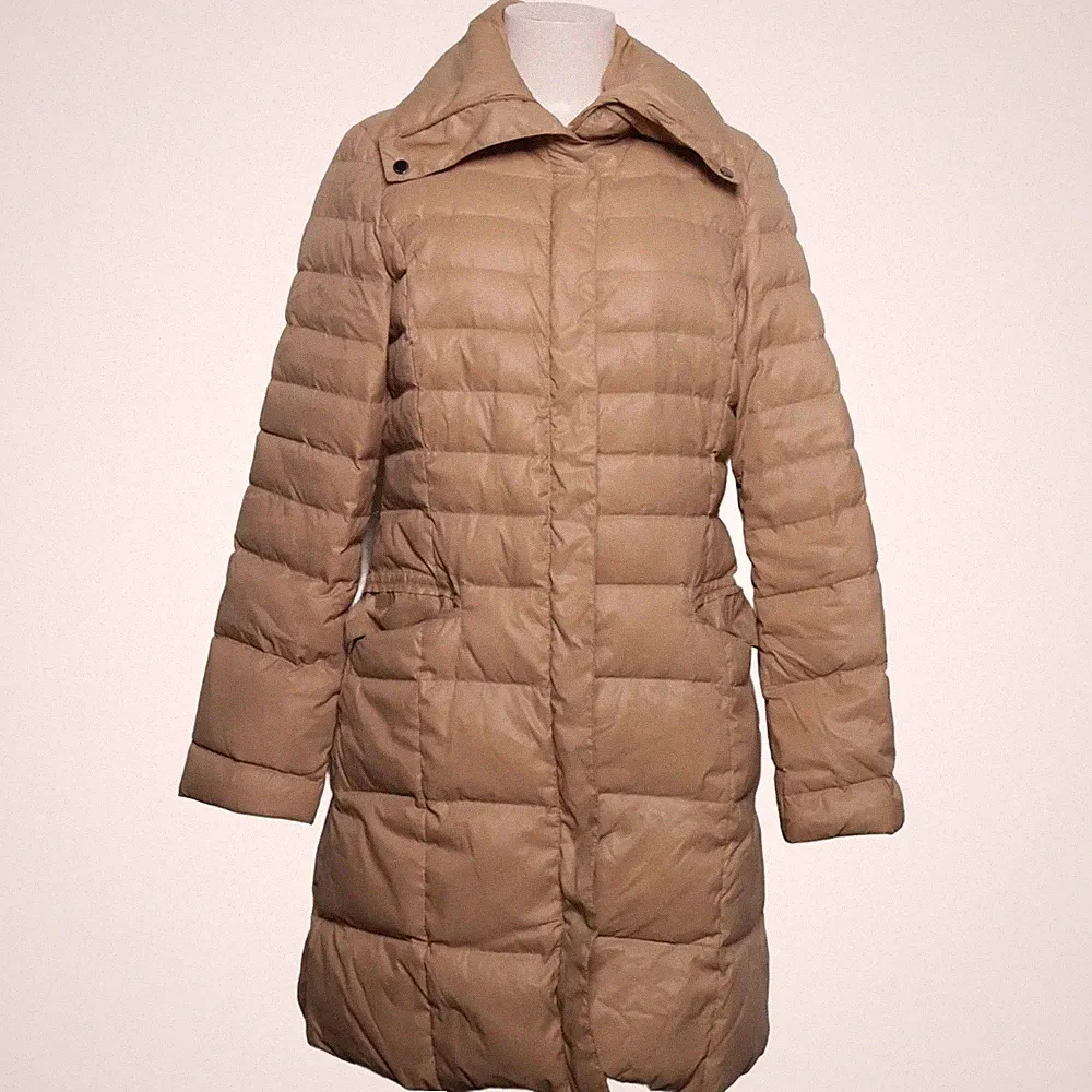 Hugo Boss, Daunenmantel, Damen, Größe: 40, model: peppina, Beige #N2U