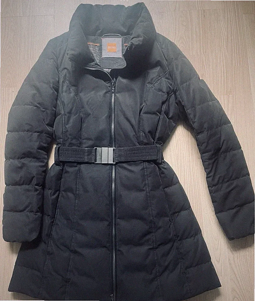 Hugo Boss Orange, Daunen Jacke/ Mantel, Gr. 38 , Schwarz, Sehr Gut