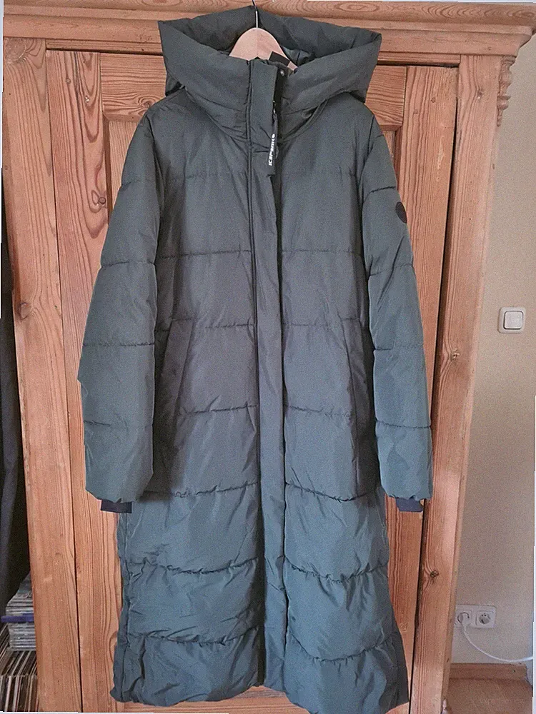 Icepeak Damen Daunen Mantel Extra Lang Gr. 44
