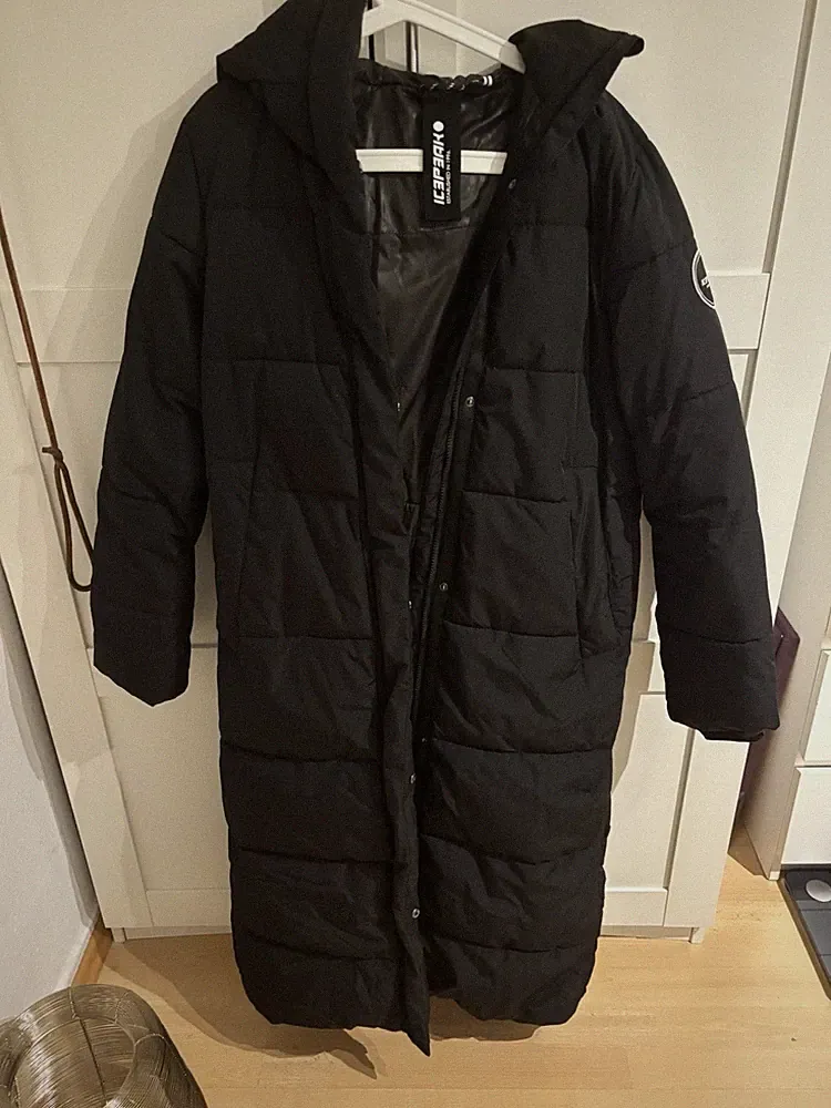 Icepeak Damen Daunen Mantel Extra Lang Größe M