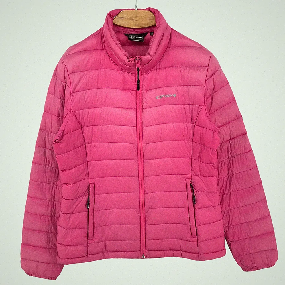 ICEPEAK Damen Daunenjacke Mantel Größe L - 38