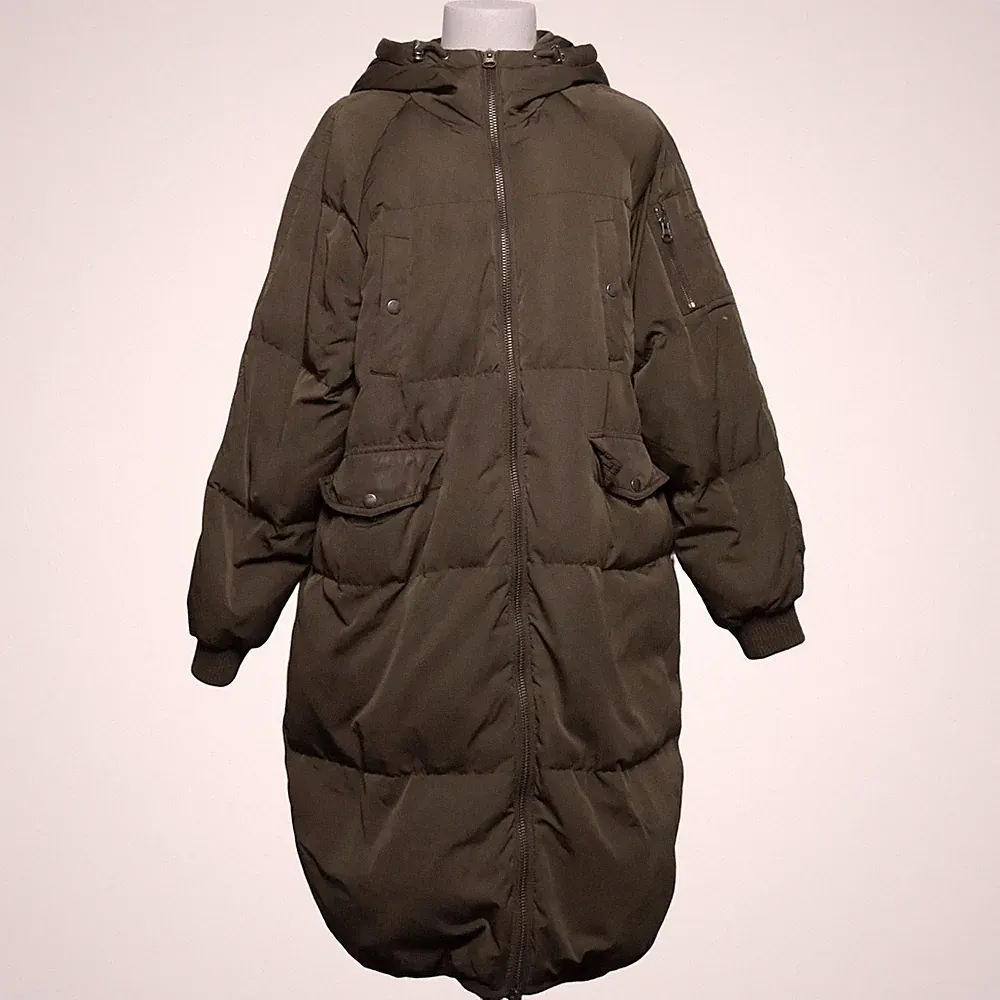 Ichi, Daunenmantel, Damen, Größe: S, Grün, Daune/Feder/Polyester #Nwm