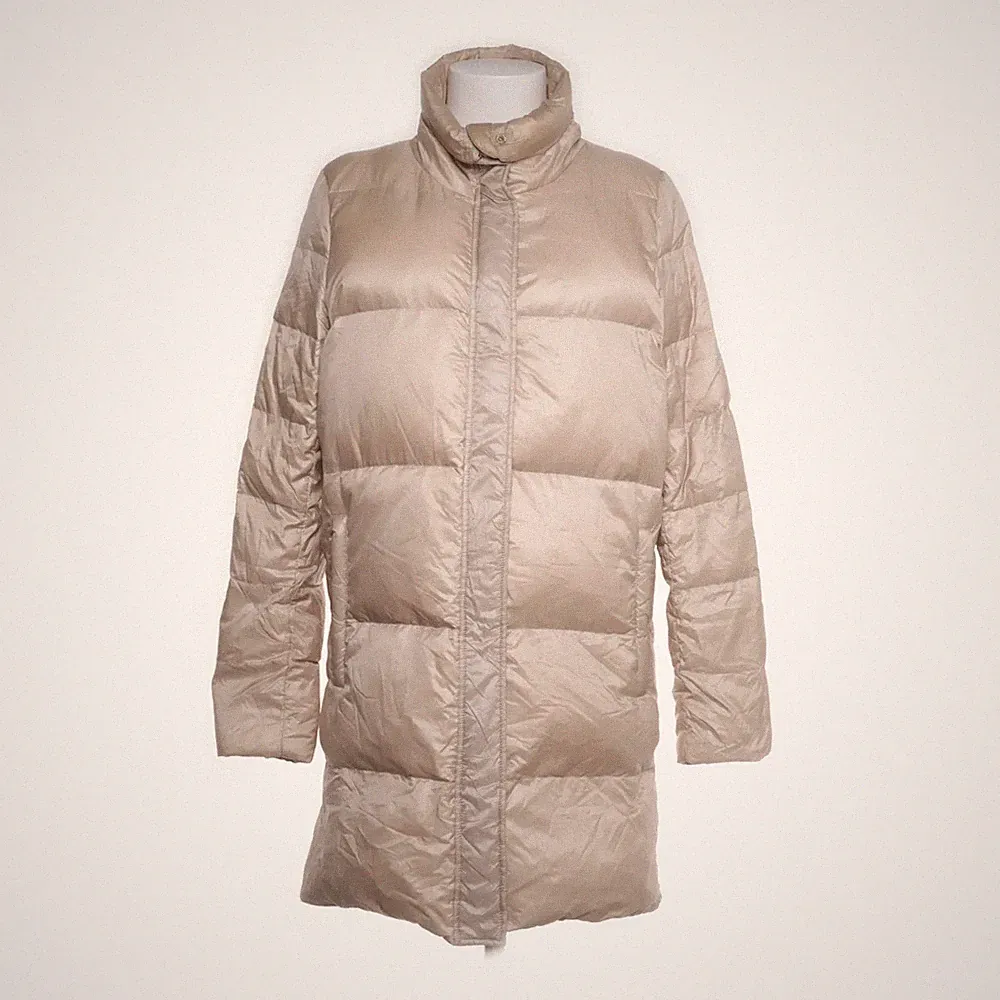 InWear, Daunenmantel, Damen, Größe: 36, Beige, Einfarbig #o8B
