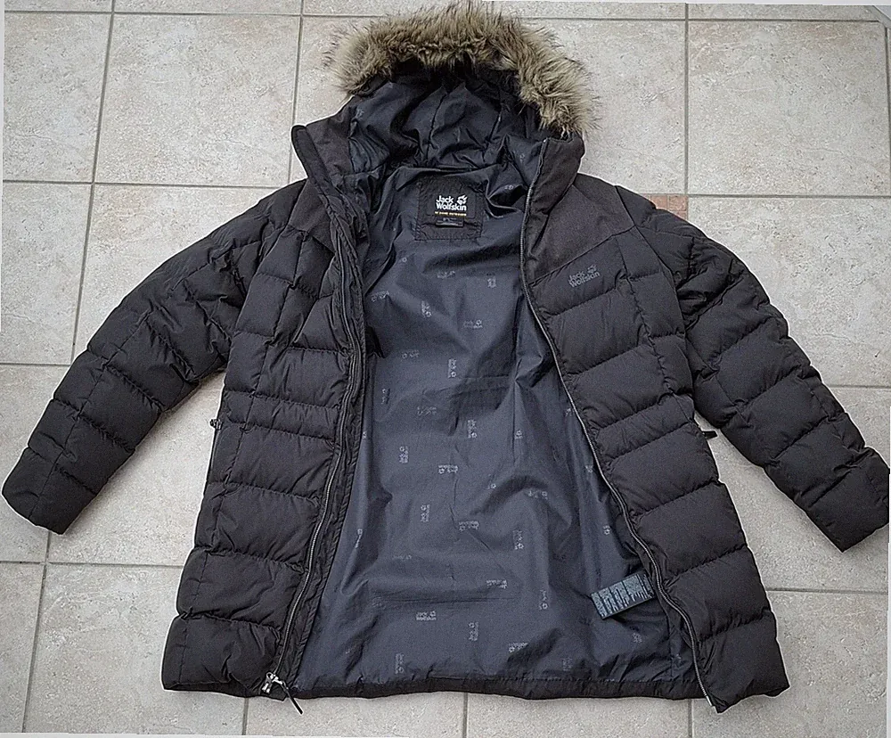 Jack Wolfskin Damen Baffin Island Coat Winddichter Daunenmantel