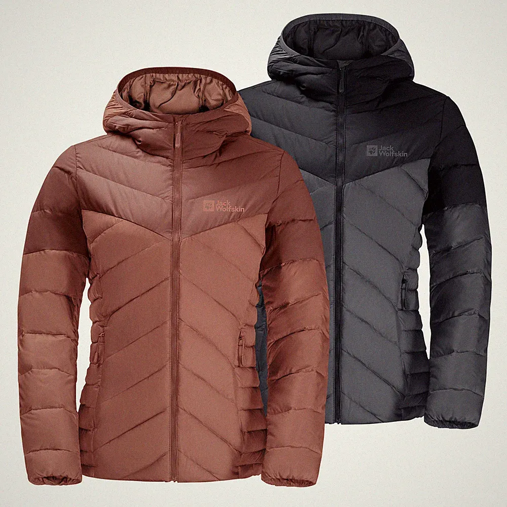 Jack Wolfskin Damen Jacke Outdoorjacke Daunenjacke Tundra Down Hoody W
