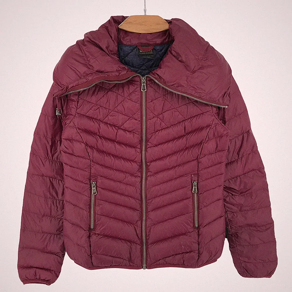 Jack Wolfskin Damen Stormlock Microguard Daunen Pufferjacke Mantel Größe S