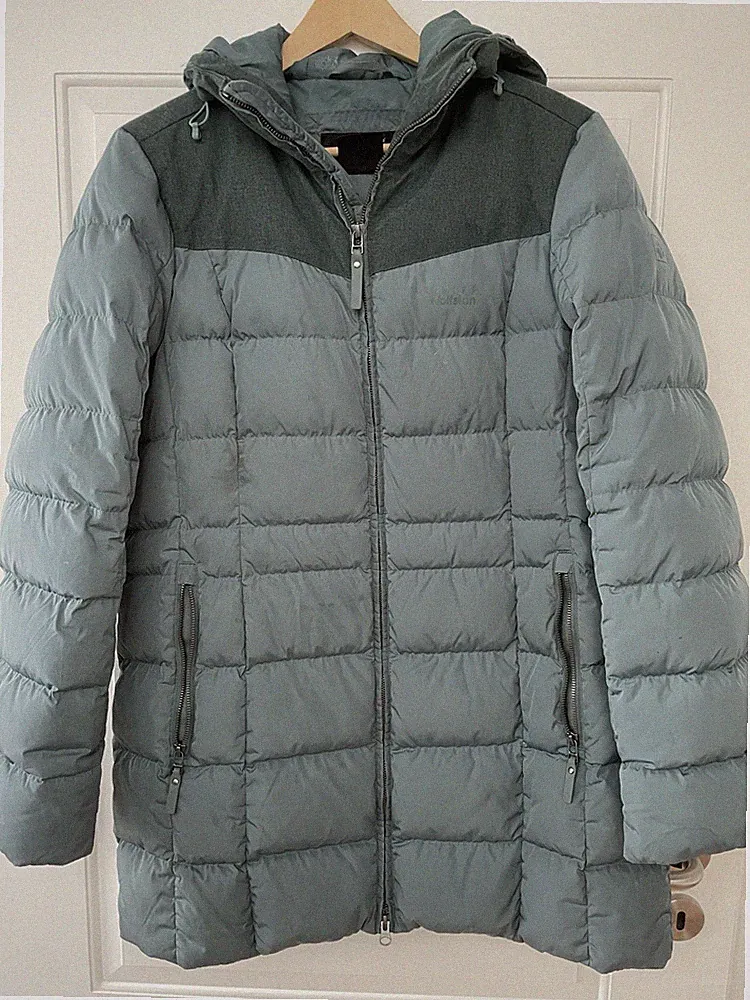 Jack Wolfskin Daunenmantel Baffin Island Coat, Women Gr. L türkis